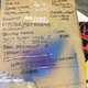 Last-minute to-do list from the night before they left for the race.
